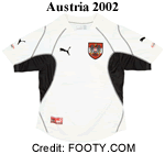 austria 2002 puma jersey